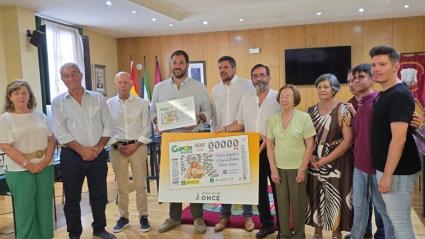 La Traída y Despedida de la Virgen de Barbaño de Montijo será la imagen del cupón de la ONCE