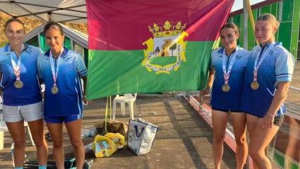 Equipo junior femenino CP Río Jerte