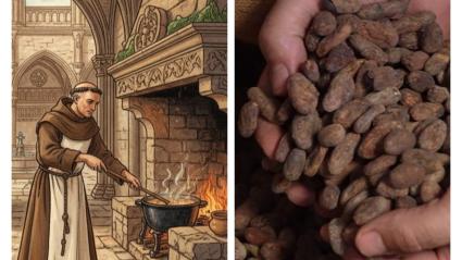 Cocina dentro del Monasterio de Guadalupe- Cacao de Chocolate Moro