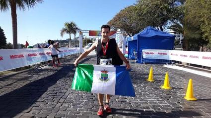 El atleta en una prueba anterior