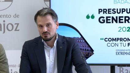 Abel Bautista, consejero de Presidencia de la Junta de Extremadura