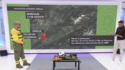 El de Jarilla es el incendio más importante de nuestra historia