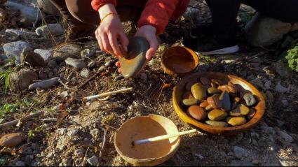 Pinturas aborígenes en San Martín de Trevejo