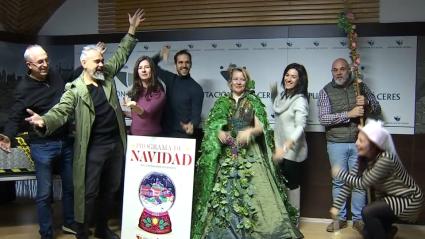 Presentación de la programación navideña de la Diputación de Cáceres