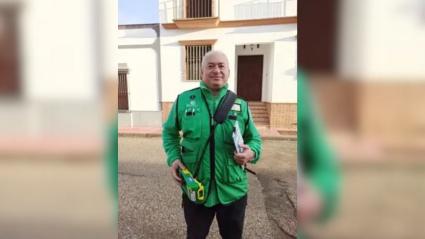 Óscar Cordón Pachón, vendedor de la ONCE