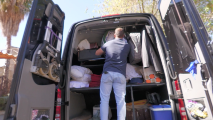 Furgoneta de toreros, coche de cuadrillas, Tierra de Toros, Juan Bazaga, Canal Extremadura
