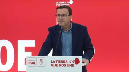 Miguel Ángel Gallardo, secretario general del PSOE en Extremadura
