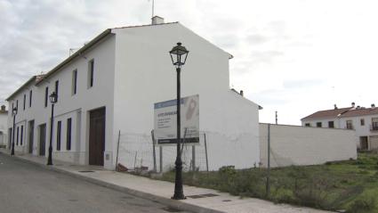 Espacio en el que irán ubicadas las viviendas en Olivenza