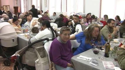 Comida solidaria en Cáceres