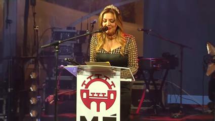 Merche da el pregón del Carnaval de Mérida en el año 2026