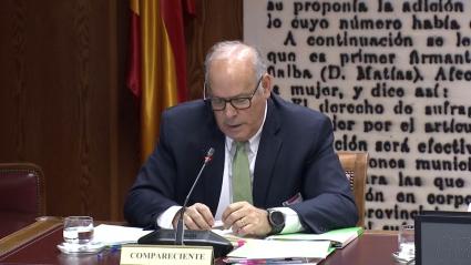 El consejero delegado de Iberdrola, Mario Ruiz-Tagle, comparece ante la Comisión de Investigación sobre el apagón, en el Senado