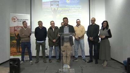 Presentación del programa 'En mi pueblo emprendí' que ha puesto en marcha la Diputación de Cáceres