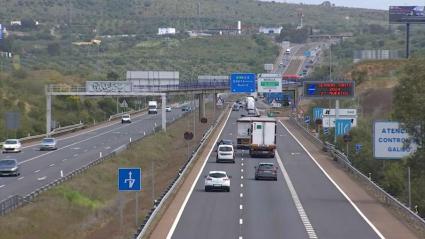 Vehículos circulando por la A-5 en una imagen de archivo