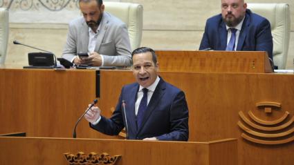 Óscar Fernández, portavoz de Vox en la Asamblea de Extremadura