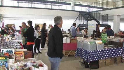 Mercado del coleccionismo de Villanueva de la Serena en una imagen de archivo