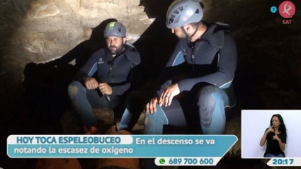 Espeleología y buceo 