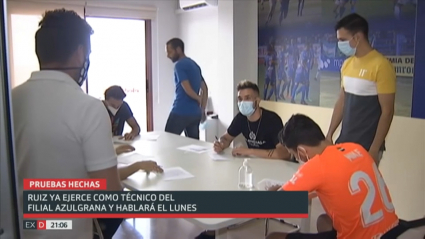 Los jugadores del Extremadura B superan los test de detección de COVID-19