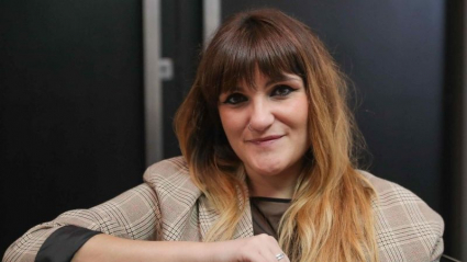 La cantante Rozalén posa para una sesión de fotos