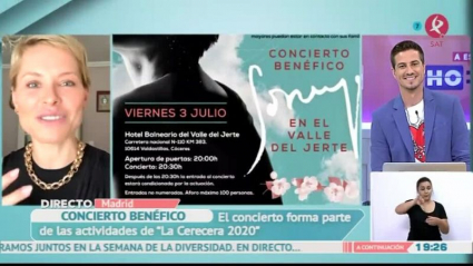 Soraya Arnelas_concierto benéfico en Jerte