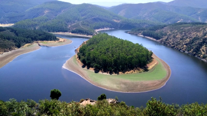 Las Hurdes, Meandro del Melero