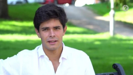 Joao Silva "Juanito" durante la entrevista en Tierra de Toros