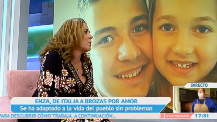 Enza, de Italia a Extremadura por amor