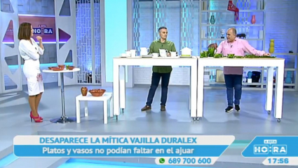 Los Sancha y la vajilla