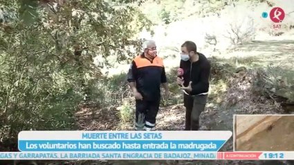 Fallecido mientras recogía setas