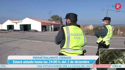 Aliseda cerrada perimetralmente