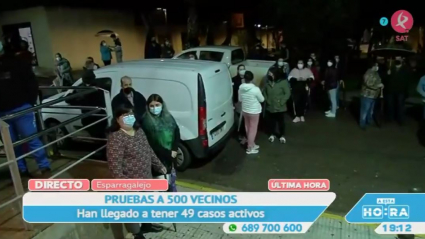Cribados masivos en Esparrgalejo