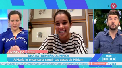 María Rico y Miriam Casillas
