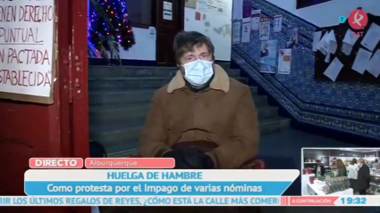 Huelga de hambre en Alburquerque
