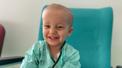 Pablo, diagnosticado con cáncer a los 8 meses de vida