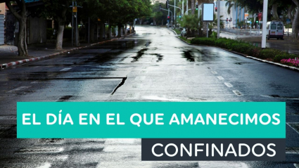 Recuerdo del primer día del estado de alarma