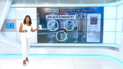 Detalles de la información que contiene el pasaporte de vacunación de la UE