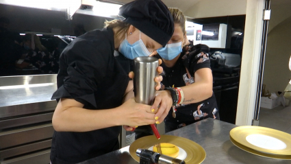 cocina, discapacidad, restaurante Torre de Sande, Atrio, Cáceres, Extremadura, Plena Inclusión, Montijo, persoans con discapacidad intelectual