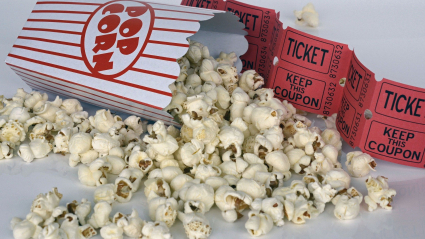 Palomitas en el cine