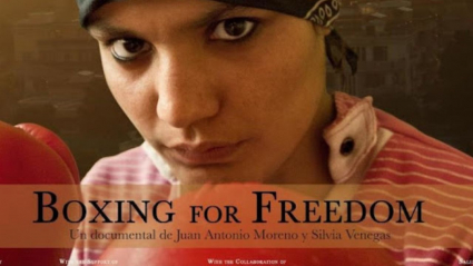 Parte del cartel de 'Boxing of freedom'