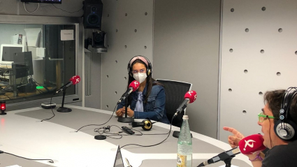 Claudia Abela en Canal Extremadura Radio