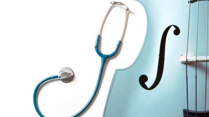 fonendoscopio y violoncello