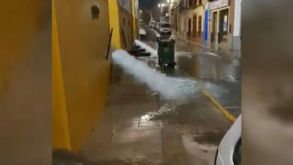 Inundaciones de varias casas en Zafra