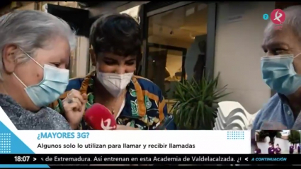 Los mayores y el 3G