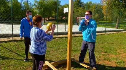 Práctica física y deportiva en Plena Inclusión Montijo