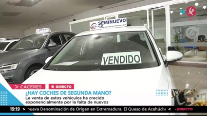 Los coches de segunda mano
