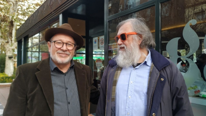 Paco Portalo (izquierda) y Paco Suárez.