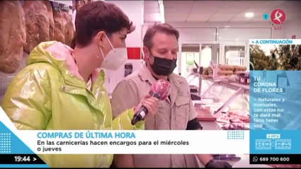 Los últimos preparativos para celebrar la Nochebuena