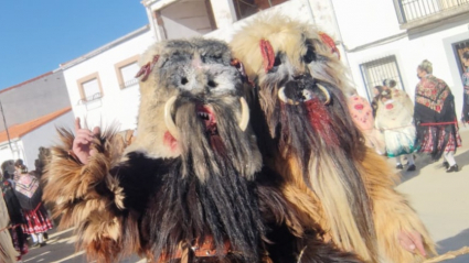 Las Carantoñas en Acehúche