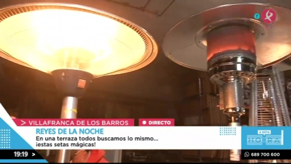 Las setas de la calefacción
