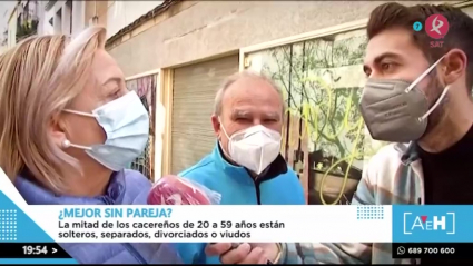 Los cacereños, sin parejas 