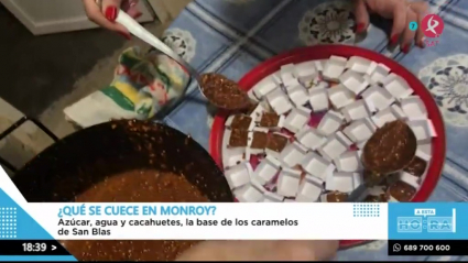 Uno de los dulces estrella de Monroy